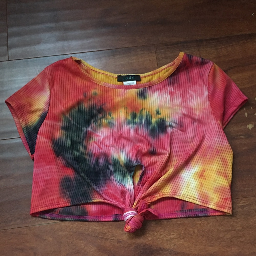 Tie Dye Crop Top